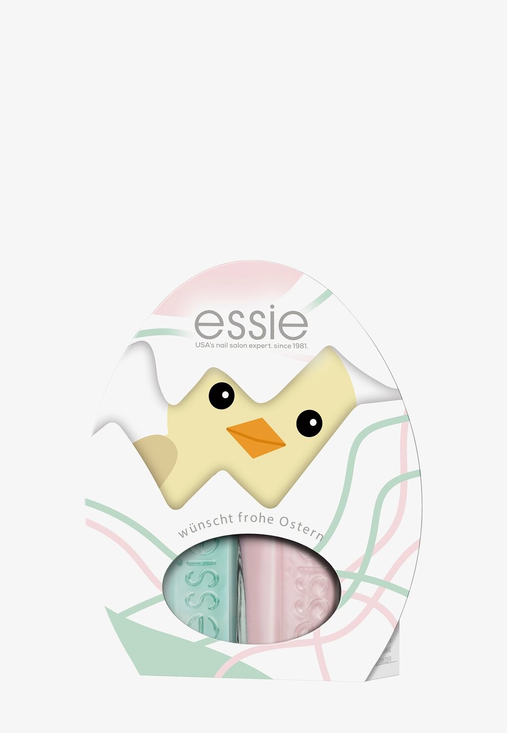 

Набор для ногтей Easter Duo Gift Set Fiji + Mint Essie, мультиколор