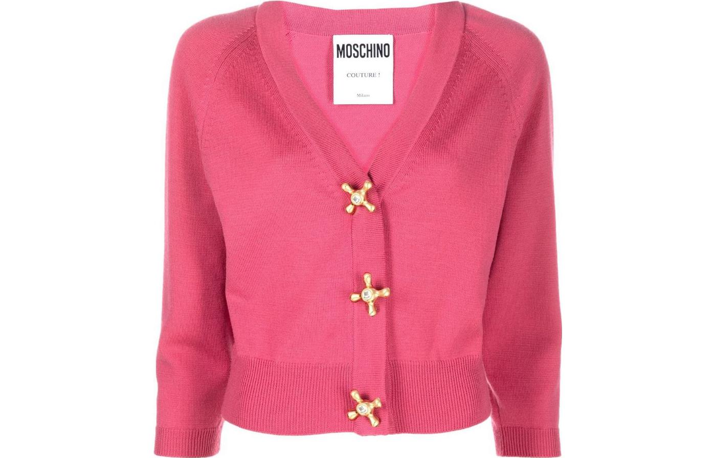 

Свитер женский розовый MOSCHINO
