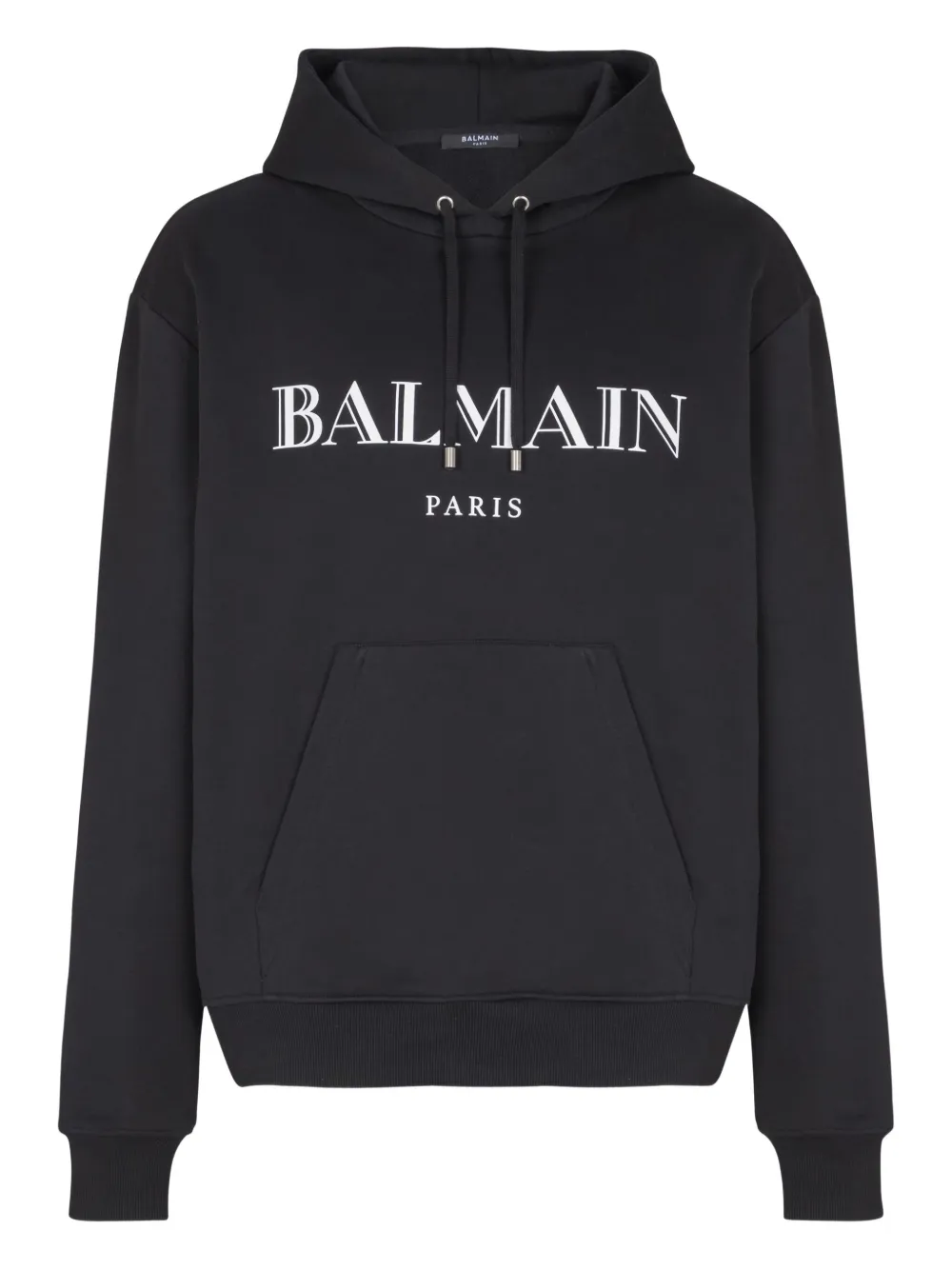 

Худи с логотипом BALMAIN, черный