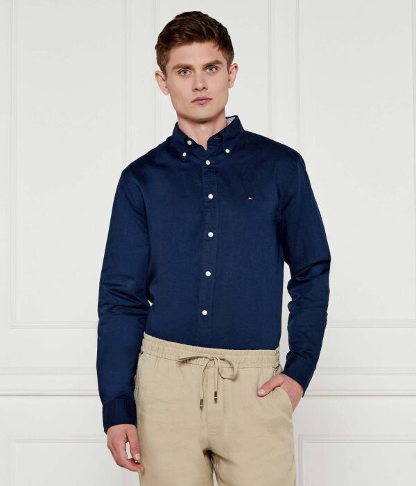 

Рубашка Regular fit Tommy Hilfiger, синий