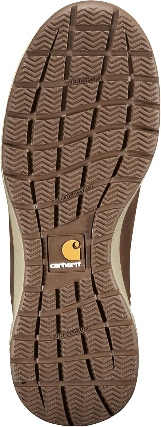 Carhartt мужские рабочие ботинки Force 4" Water Resistant Romeo Nano Toe, Brown — фото 4