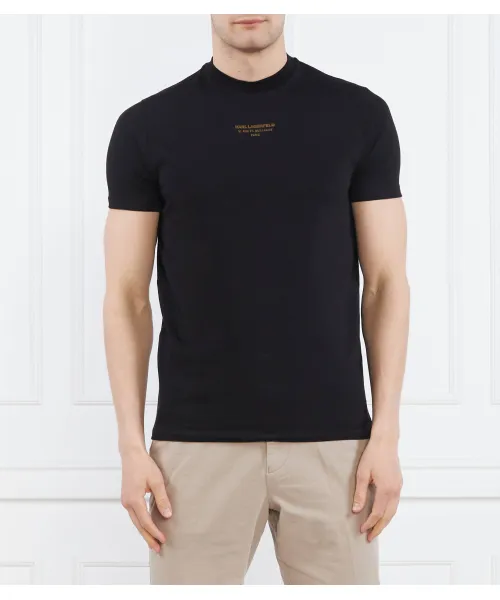

Футболка с круглым вырезом Regular fit Karl Lagerfeld, черный