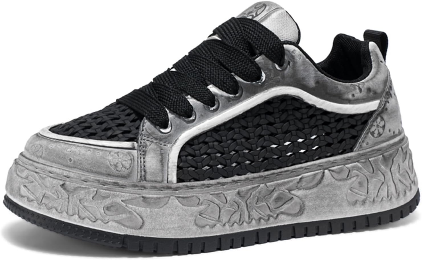 

Мужские кроссовки из сетки, дышащие повседневные спортивные туфли - идеально подходят для пробежек на свежем воздухе, занятий в спортзале и ежедневных поездок Khwfjas