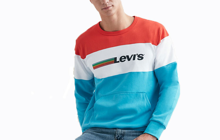 

Толстовка мужская многоцветная Levi’S, цвет Multicolor