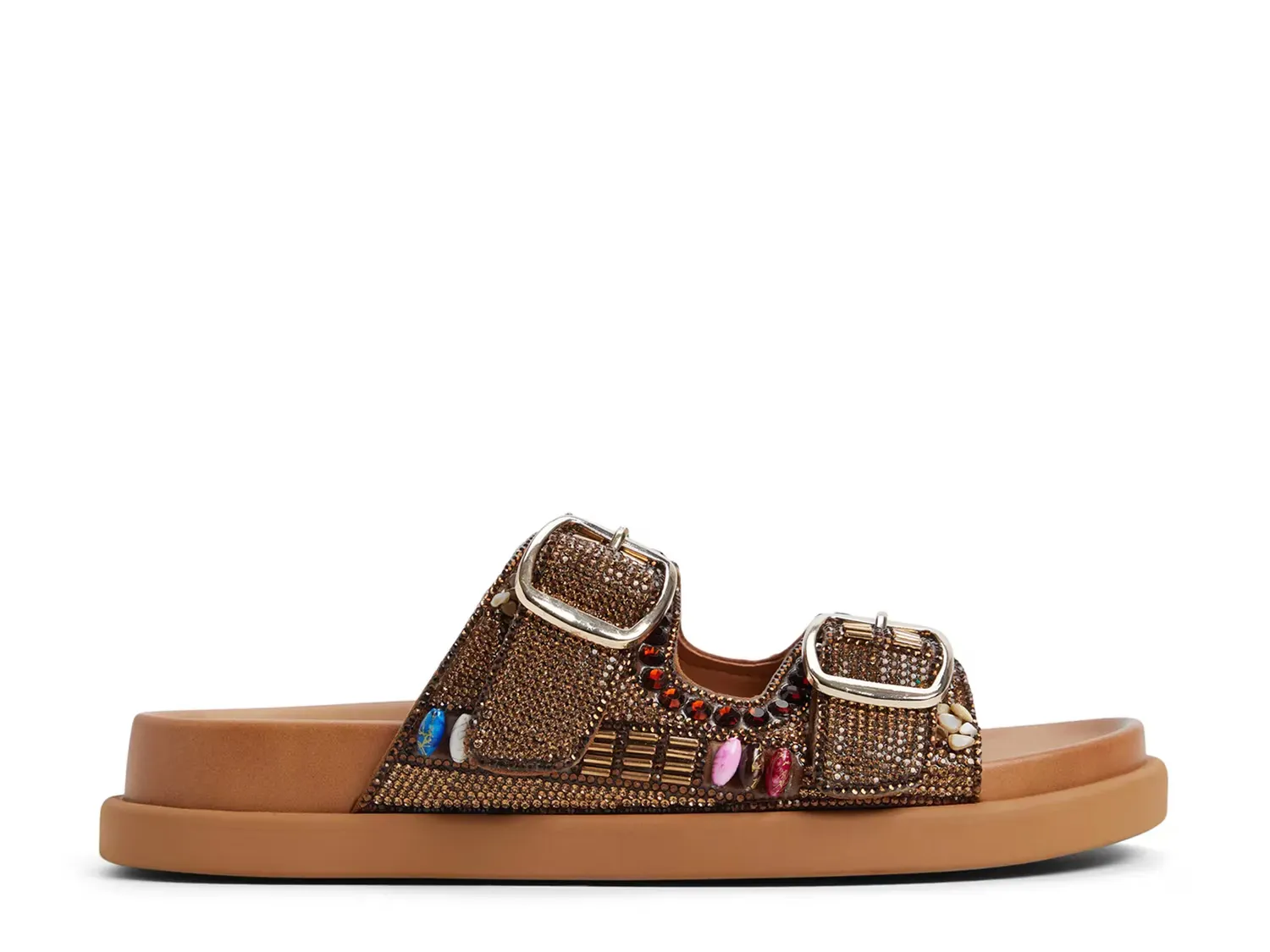 Boho Chic Сандалии Aldo, Brown/Multicolor — фото 3