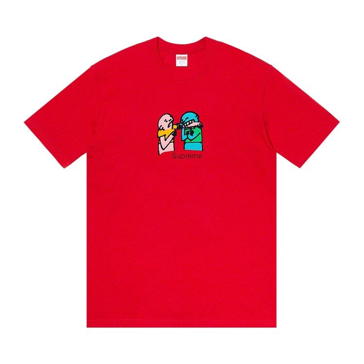 

Футболка Supreme Bite Tee Red, красный