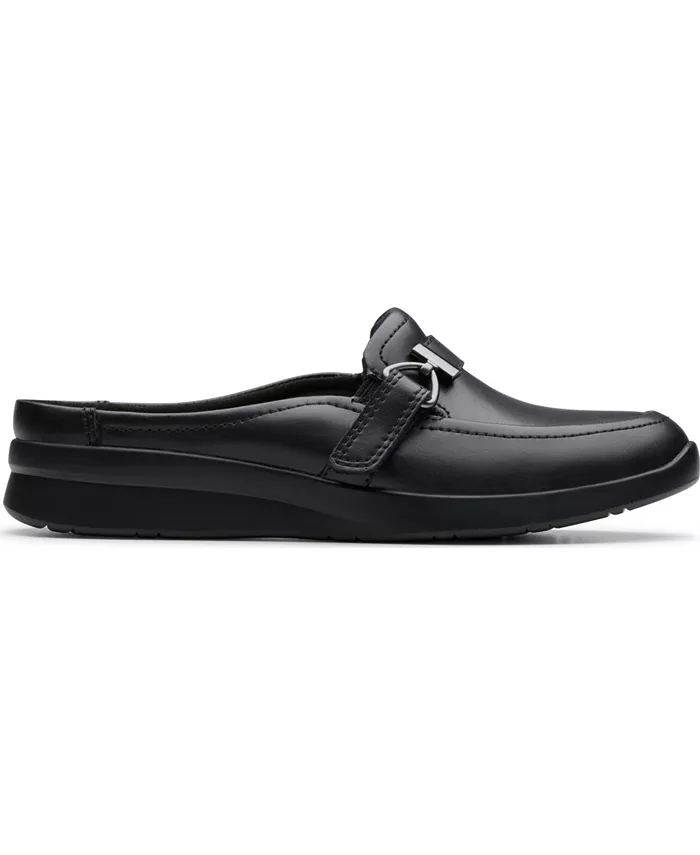 Женские мюли Ellowyn Amelia Slip-On Clarks, черный — фото 2