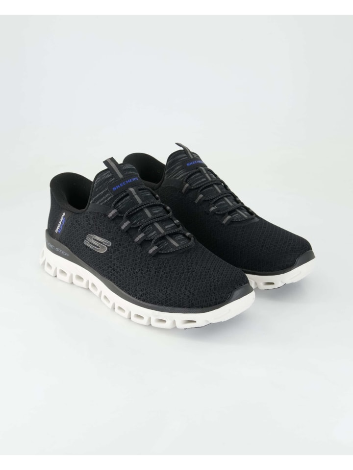 

Кроссовки на шнуровке Skechers, черный