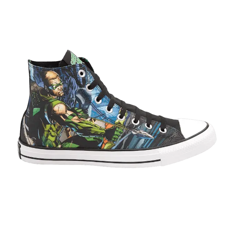 

Кроссовки Converse DC Comics x Chuck Taylor All Star High, Green Arrow