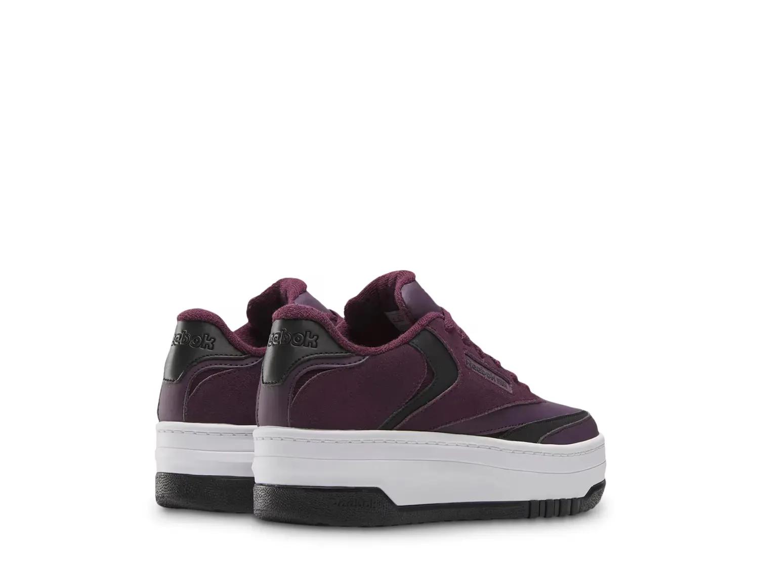 Кроссовки Club C Extra - детские Reebok, Purple — фото 3