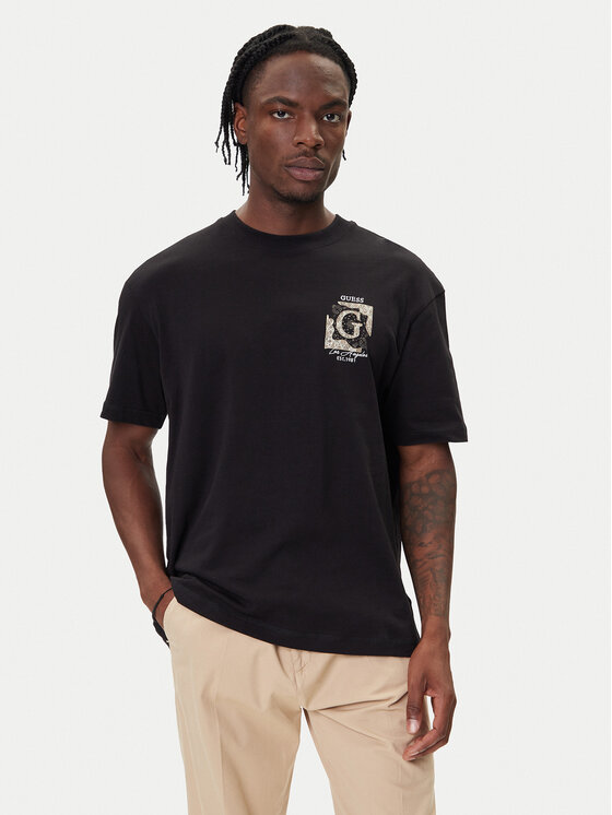 

Футболка relaxed fit M5BI16 I3Z14 Guess, черный