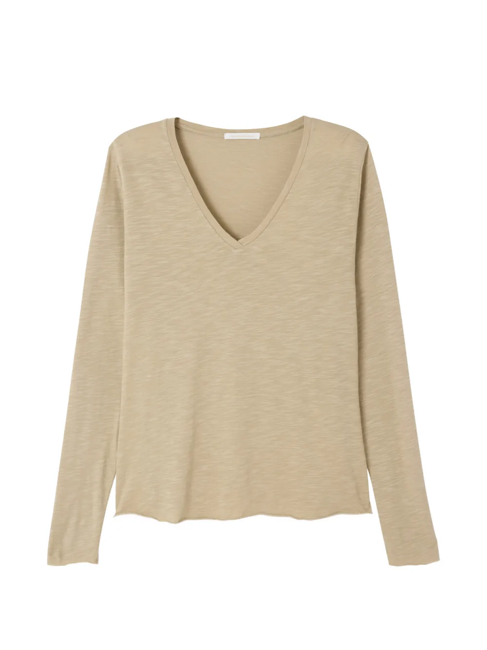 

Джемпер с длинными рукавами и V-образным вырезом Jacksonville American Vintage, бежевый