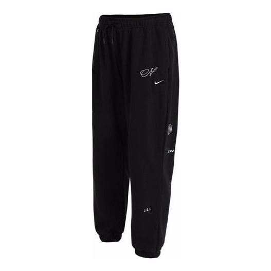 

Спортивные брюки (WMNS) Nike Sportswear Icon Clash Oversized Casual Sports Lacing Breathable Long Pants/Trousers Black DD5043-010
