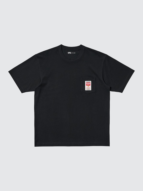 Футболка UT NY Pop Art (Andy Warhol) Uniqlo, 09 black — фото 4
