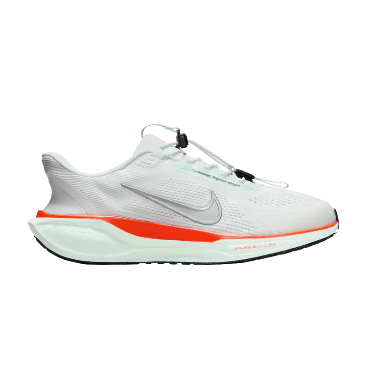 

Кроссовки Nike Air Zoom Pegasus 41 EasyOn 'White Bright Crimson Metallic Silver', белый