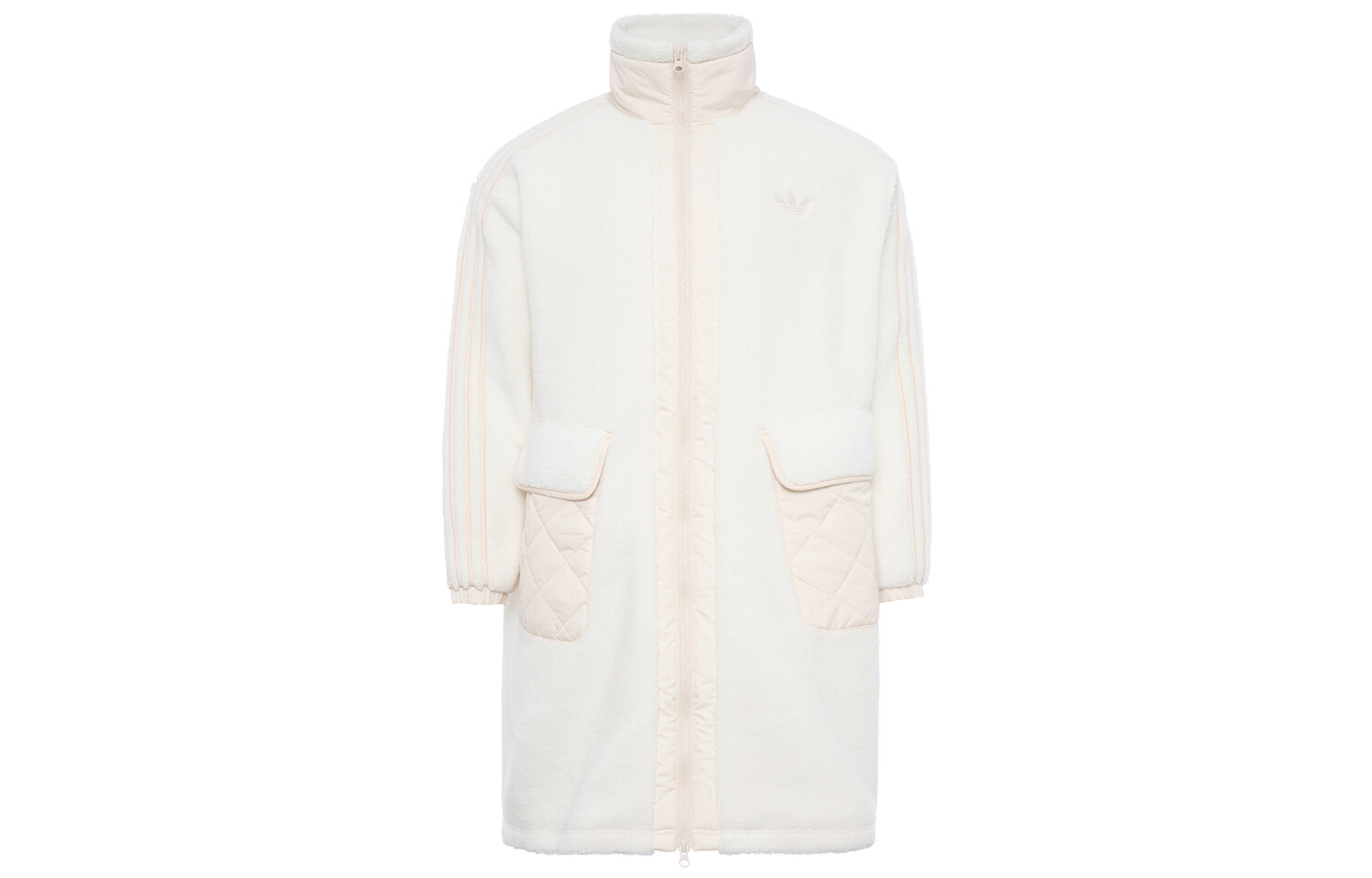 

Бархатная куртка женская белая Adidas Originals