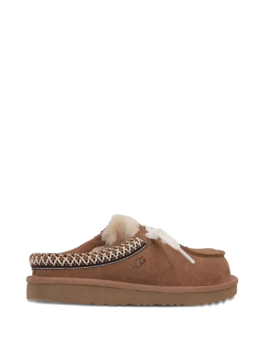Мюли Tasman Ugg Kids, коричневый — фото 3