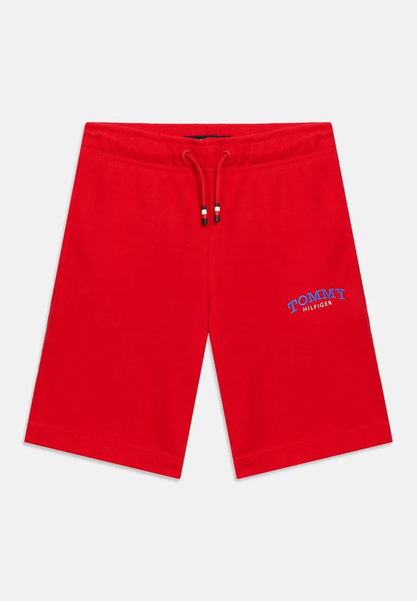 Спортивные шорты из махровой ткани с вышивкой логотипа Tommy Hilfiger, Rapid Red