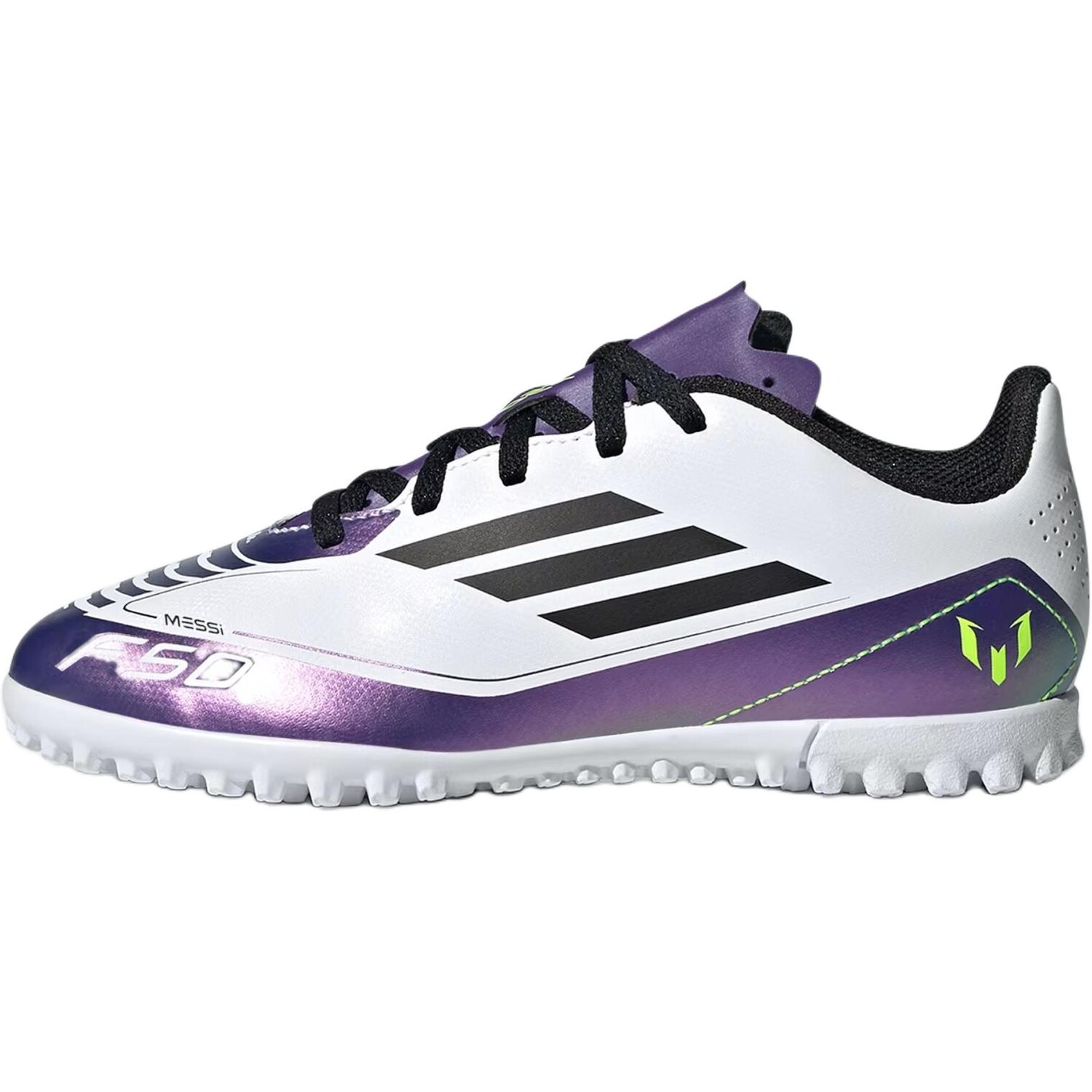 

Футбольные бутсы детские F50 для детей Adidas, белый