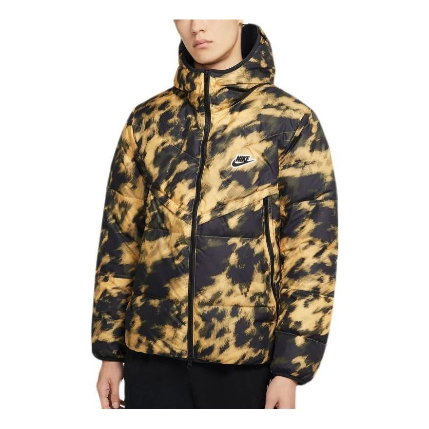 

Куртка Nike Windrunner Camouflage hooded jacket 'Khaki' CU4407-700, желтый
