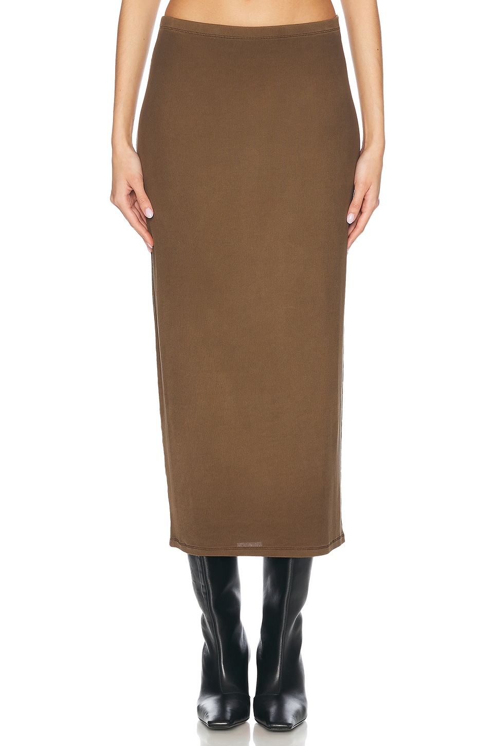 

Эта юбка Acne Studios, цвет Mud Brown