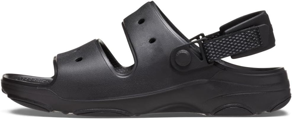 Унисекс сандалии Crocs Classic для всех типов поверхности, черный — фото 3