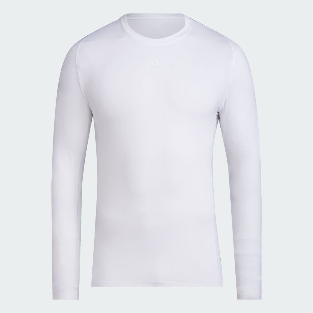 

Футболка Adidas Techfit AEROREADY Long Sleeve T-Shirt, белый