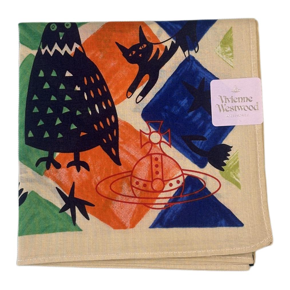 

Vivienne Westwood Шёлковый шарф унисекс жёлтый, Yellow