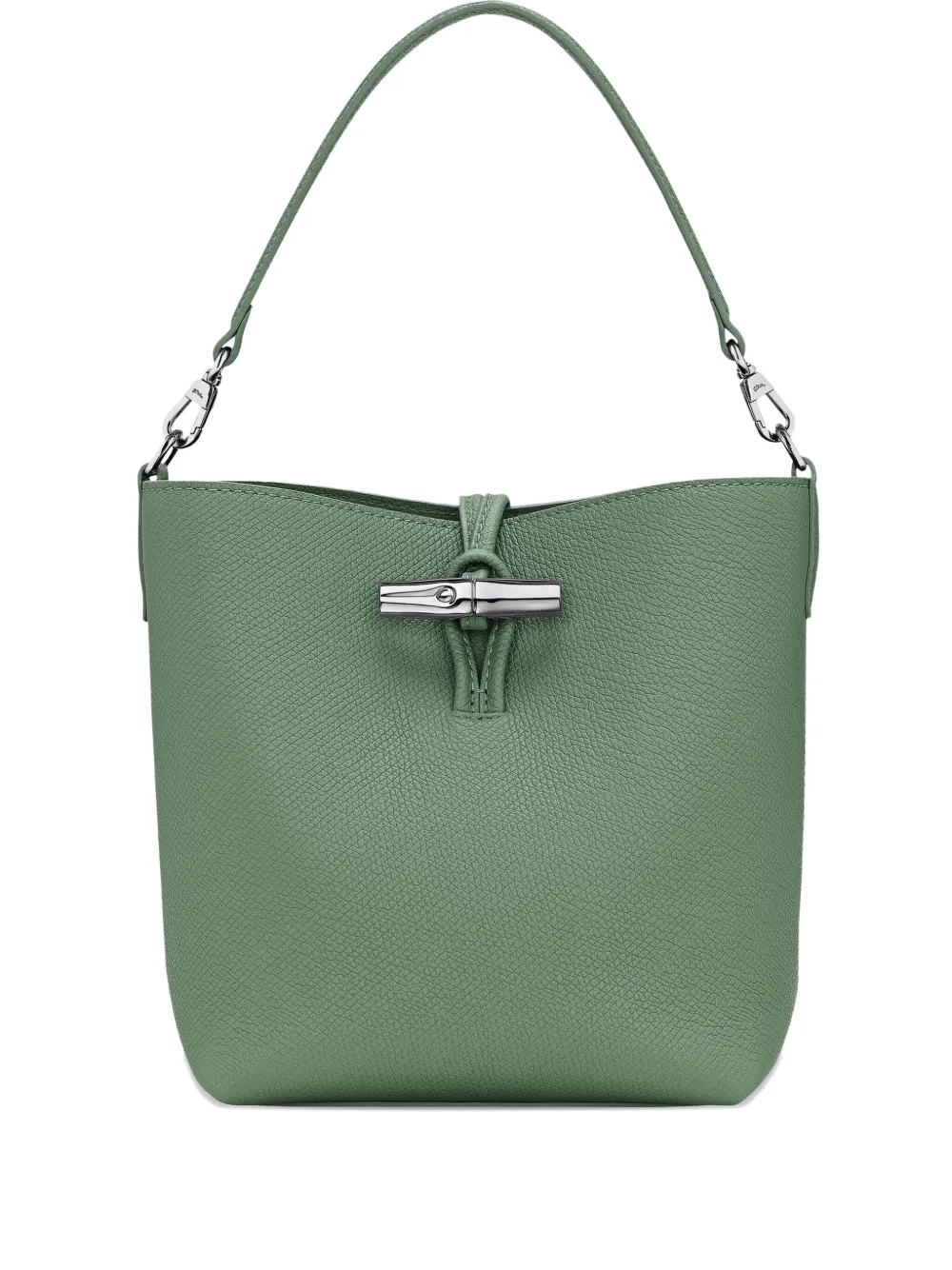 

Фактурная сумка-ведро Le Roseau Longchamp, зеленый