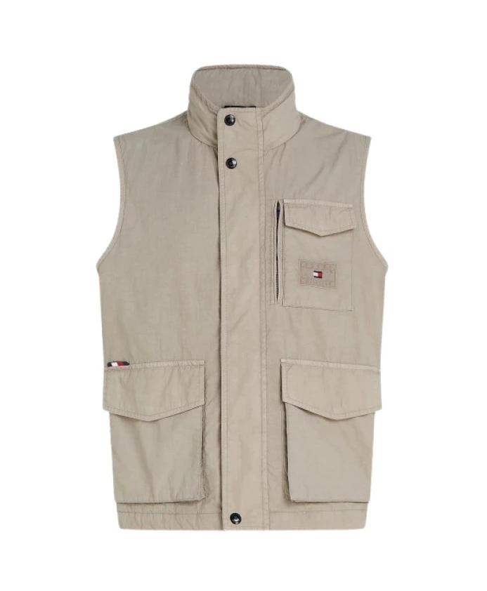 

Рабочий жилет без рукавов Tommy Hilfiger, серый