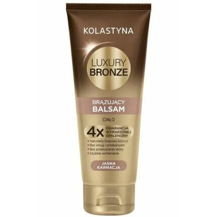 

Kolastyna Luxury Bronze Лосьон для тела с бронзирующим эффектом для светлой кожи 200мл