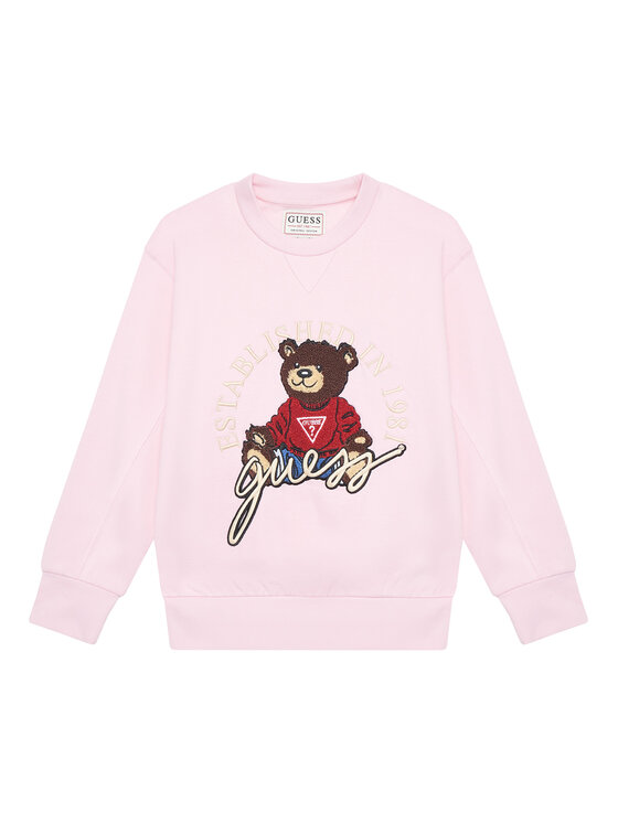 

Свитшот oversize H5YJ00 KAX74 Guess, розовый