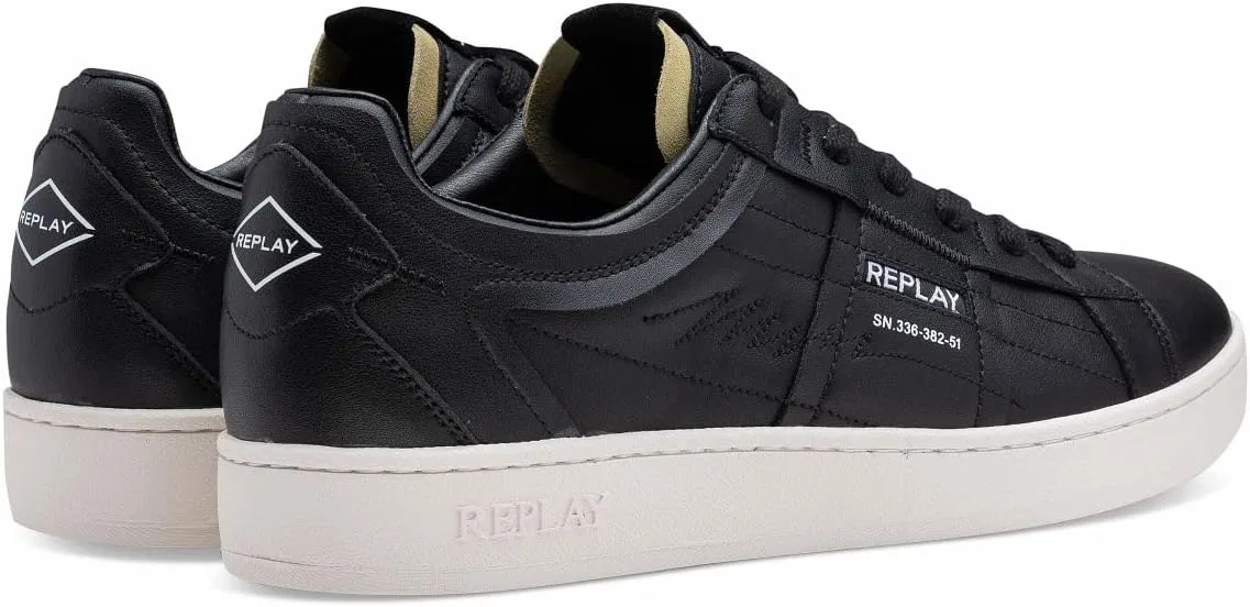 Кроссовки Replay Herren Smash Lay NewSneaker, 003 Black — фото 3