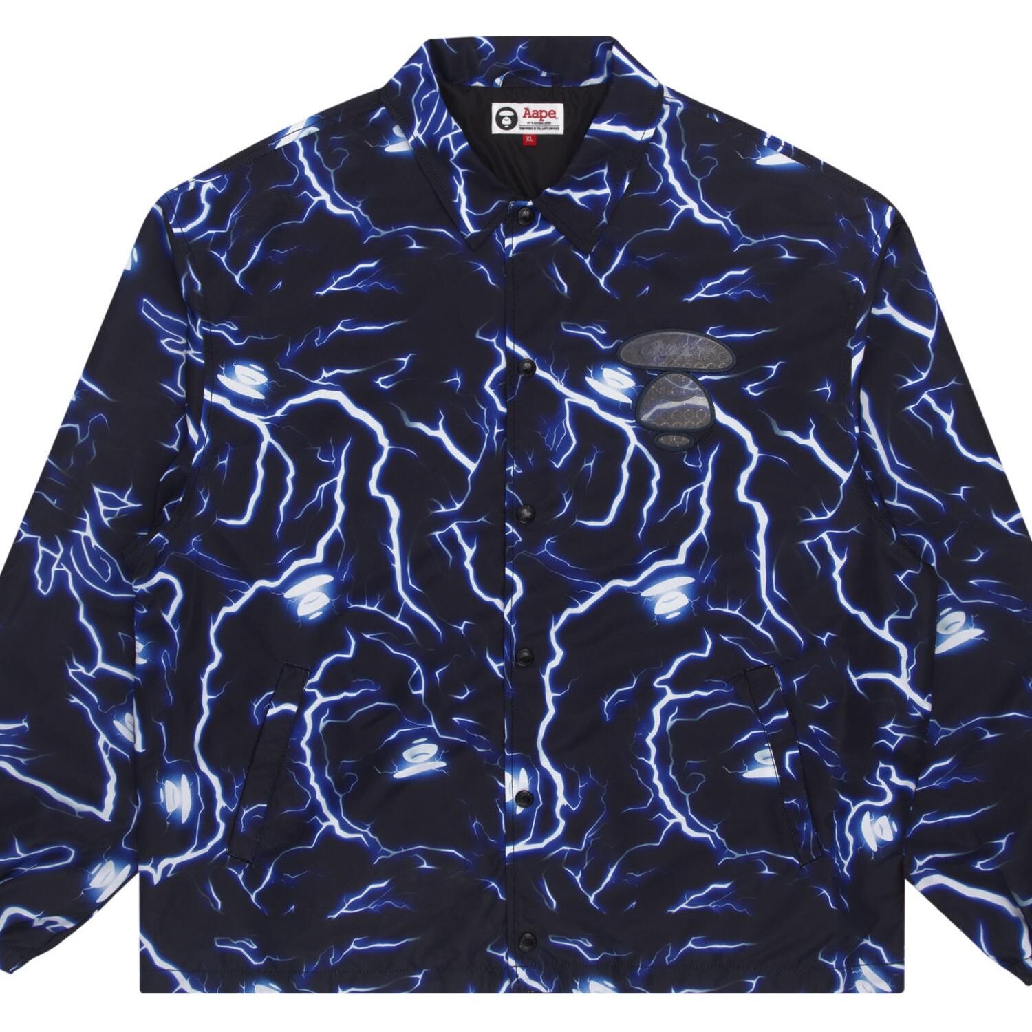 

Куртка унисекс черная Aape, черный