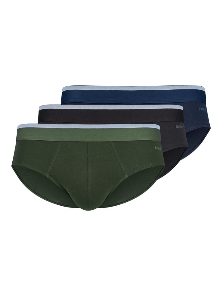 

Трусы Skiny, цвет schwarz/blau/grün