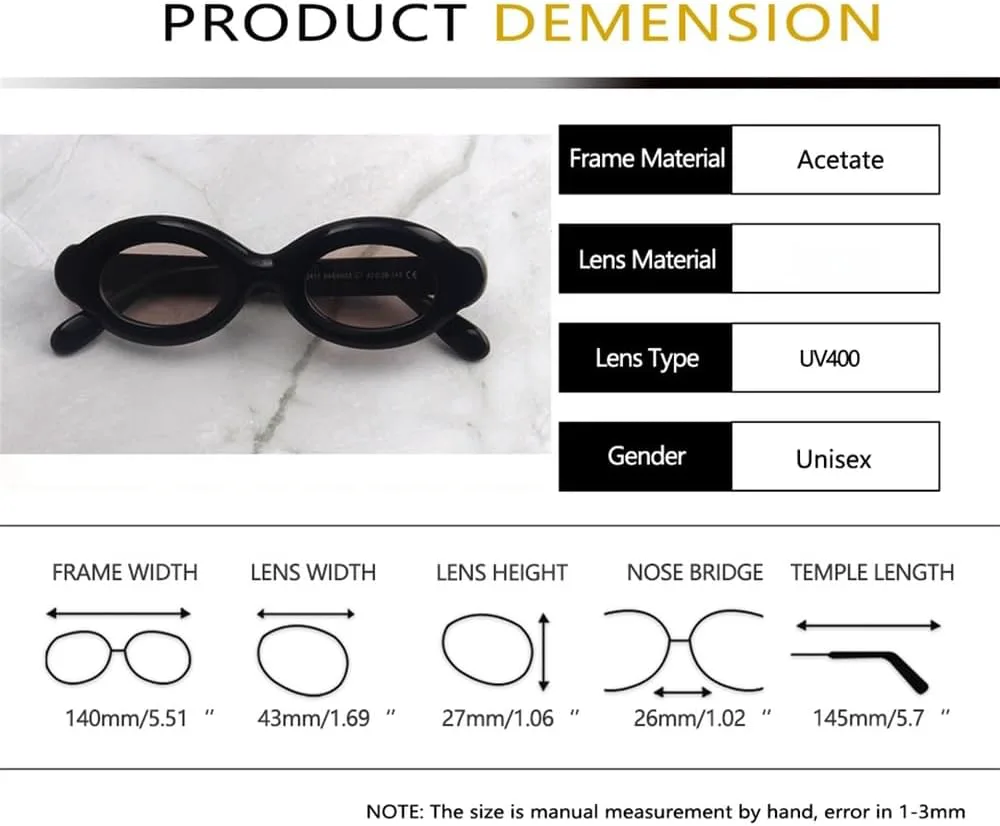 

Солнцезащитные очки смешанного ацетатного цвета овальной формы с поляризацией для женщин, модные защитные очки, стильный защитный щиток для мужчин UJNHGQ, Multi Red