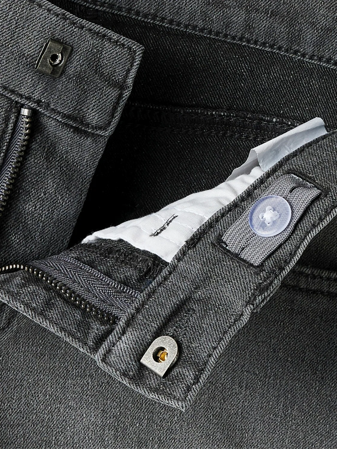 Широкие джинсы 'NKFRose' Name It, Grey Denim — фото 3