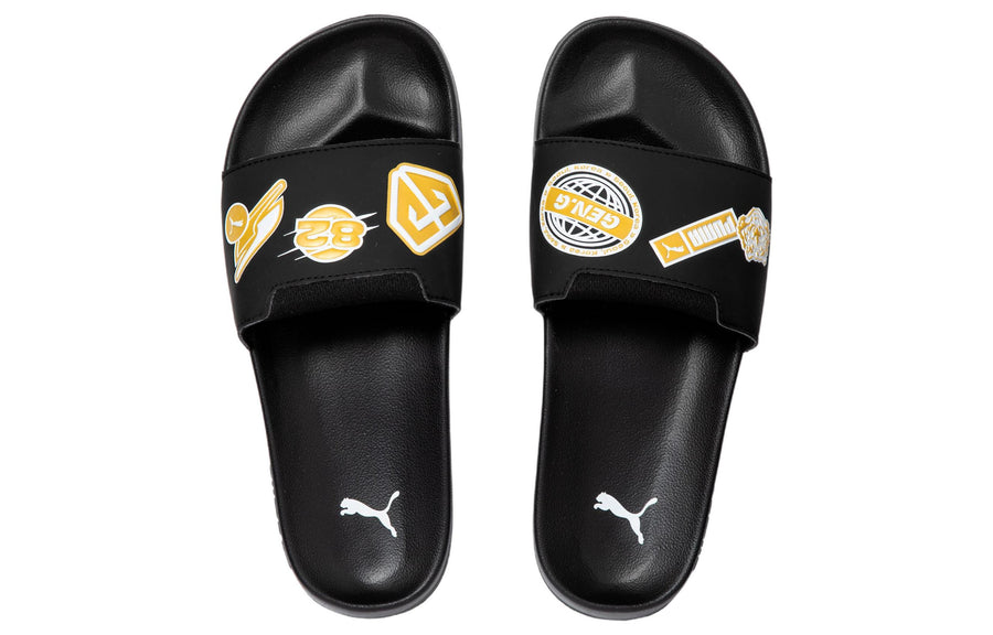 Шлепанцы PUMA GenG Leadcat 20 Sports Slippers Unisex Black, черный — фото 3