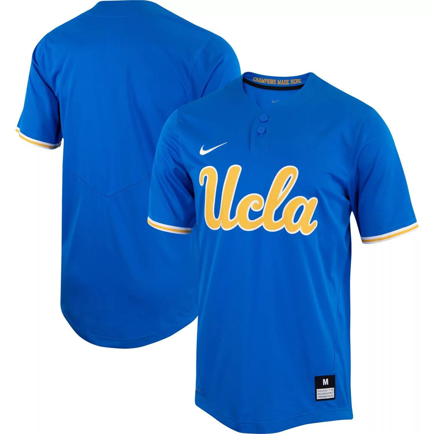 

Унисекс синяя копия софтбольной майки с двумя пуговицами UCLA Bruins Nike, Синий, Унисекс синяя копия софтбольной майки с двумя пуговицами UCLA Bruins Nike