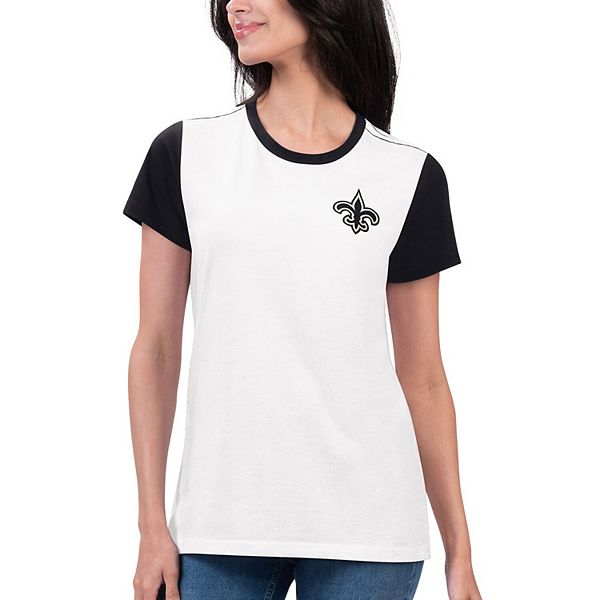 

Футболка женская 4her by carl banks white/black new orleans saints fashion illustration G-Iii, Белый, Футболка женская 4her by carl banks white/black new orleans saints fashion illustration G-Iii