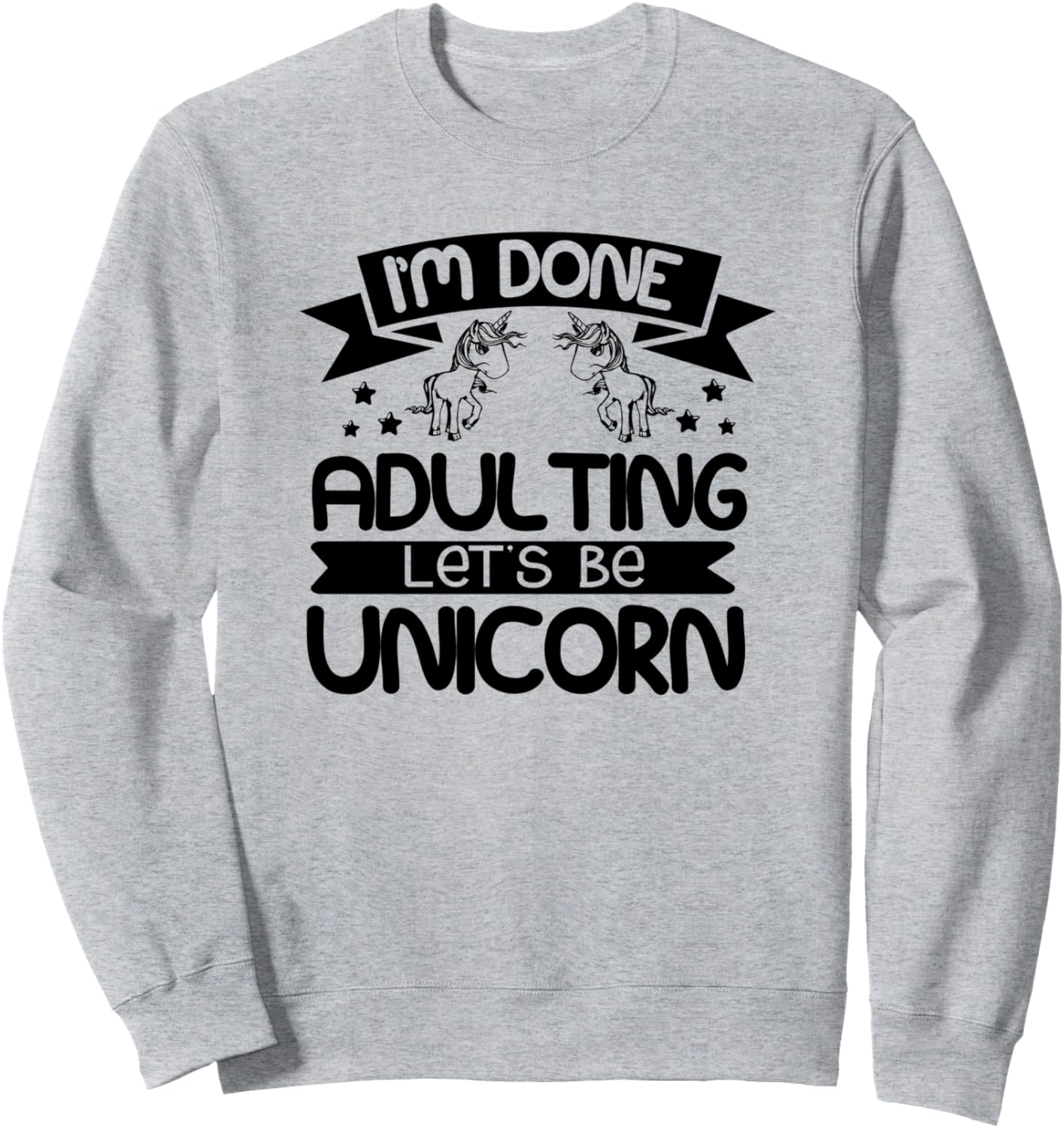 

Стань единорогом, когда вырастешь - Забавная толстовка для любителей единорогов, серая I'M Done Adulting Let'S Be Unicorn, Серый, Стань единорогом, когда вырастешь - Забавная толстовка для любителей единорогов, серая I'M Done Adulting Let'S Be Unicorn