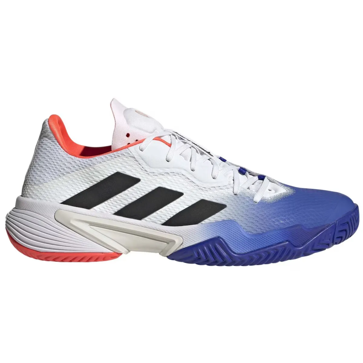 

Adidas BARRICADE 23 Мужские теннисные туфли, белый/фиолетовый
