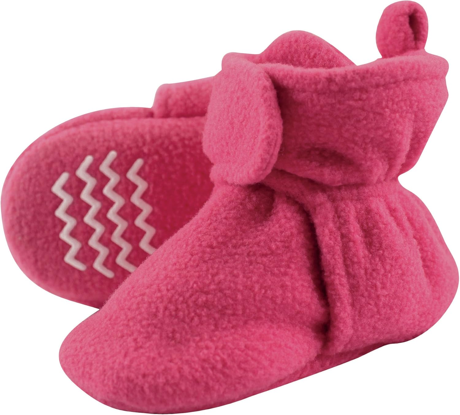 

Теплые флисовые пинетки Hudson Baby для мальчиков и девочек, Dark Pink