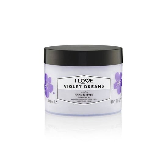 

Увлажняющее масло для тела, Фиолетовые мечты, 300мл I Love, Scented Body Butter