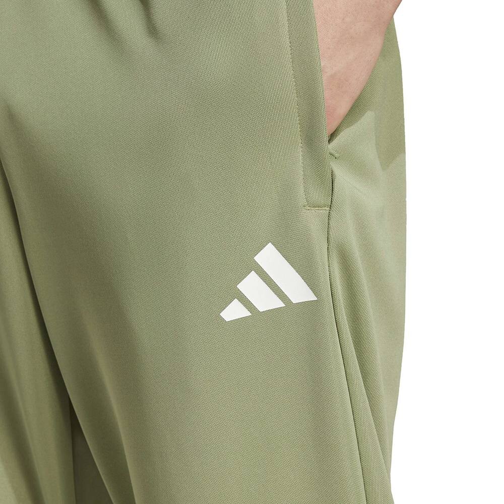 Мужские зауженные брюки adidas Sereno AEROREADY Adidas, цвет Black Gray Six — фото 4