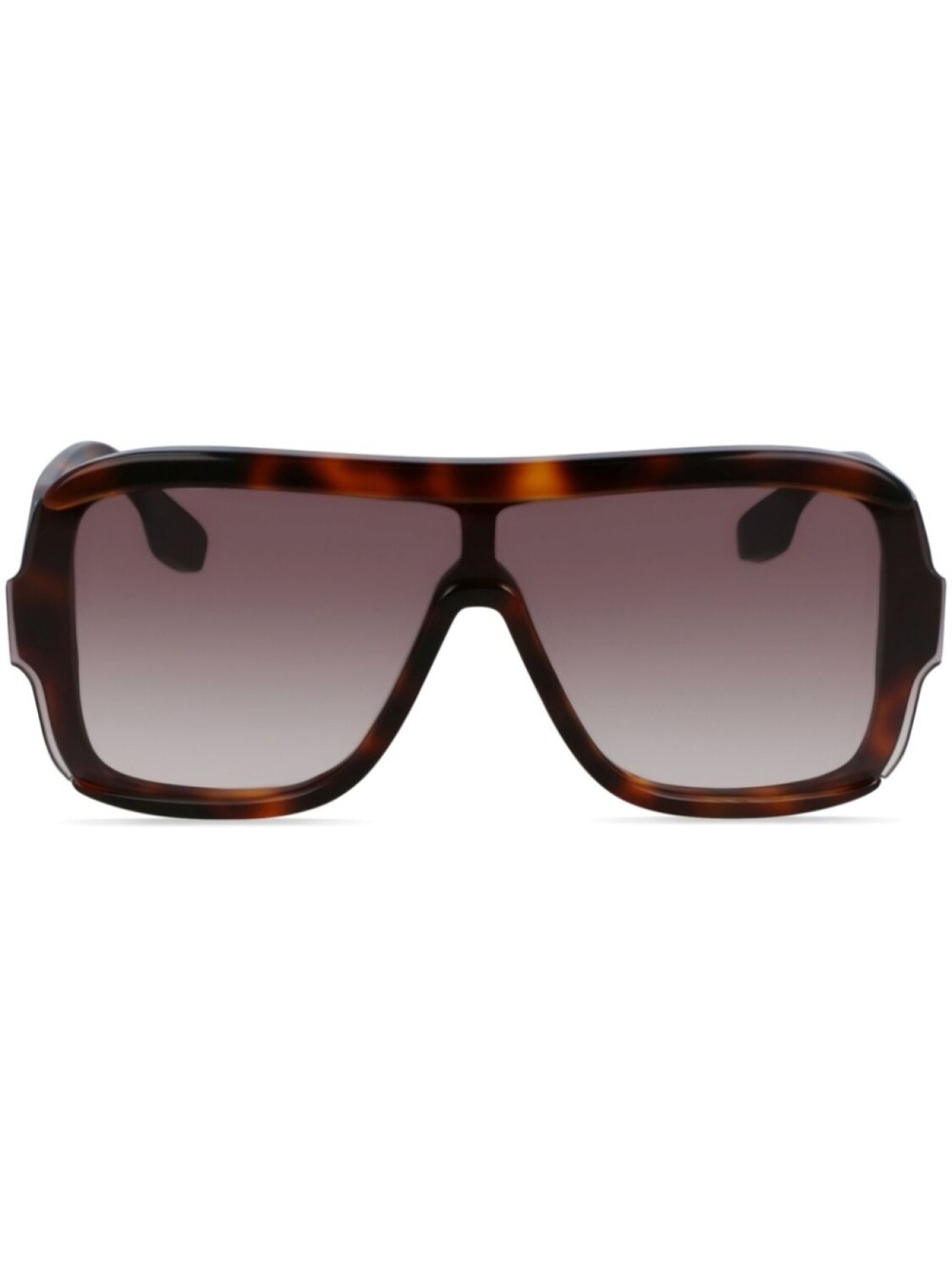 

Victoria Beckham Eyewear солнцезащитные очки-маска, коричневый