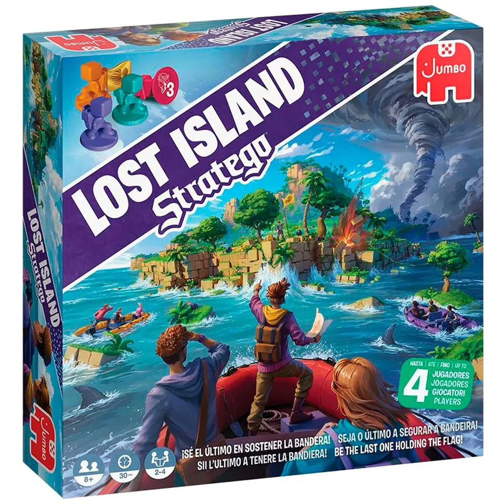 

Детская настольная игра Diset Stratego Lost Island, мультиколор