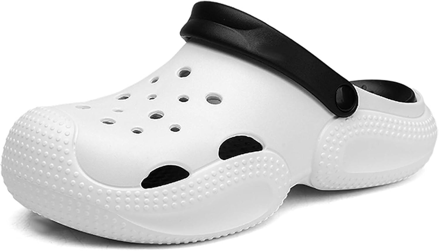 

Женские и мужские сабо, садовая обувь, сандалии с поддержкой свода стопы, тапочки, летние повседневные сандалии для бассейна и пляжа, легкие тапочки с мягкой подошвой Generic, белый