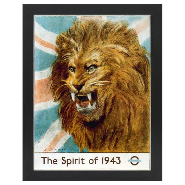 

Рамка для фотографий LegendArte Poster 1943 Spirit of 43, черный