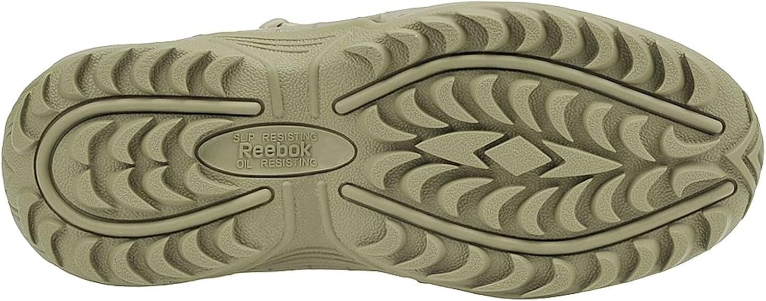 Мужские тактические ботинки Reebok Rb8694 Rapid Response с композитным носком, 6 дюймов, боковая молния, цвет пустынный тан, военные и тактические ботинки — фото 2